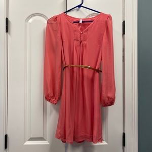 Women’s coral dress